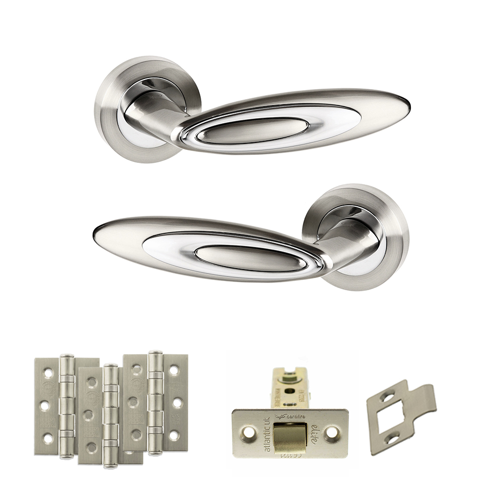 Senza Pari Elisse Door Handle Pack (Latch Set - 2.5