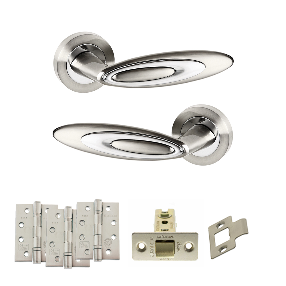Senza Pari Elisse Door Handle Pack (Latch Set - 3