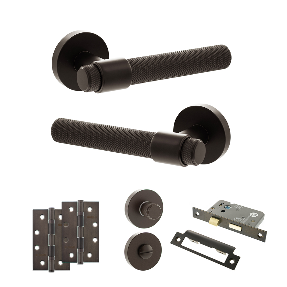 Senza Pari Andretta Door Handle Pack (Bathroom Set - 2.5