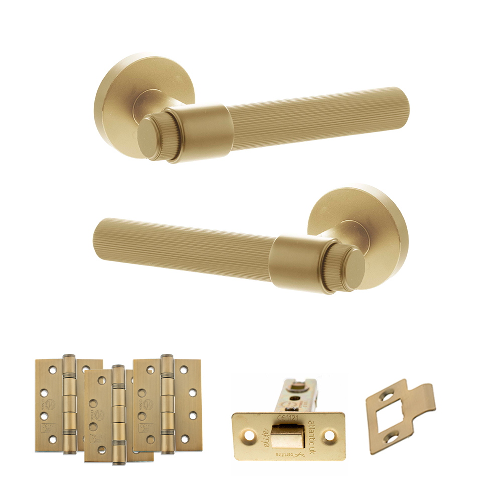 Senza Pari Fasana Door Handle Pack (Latch Set - 3
