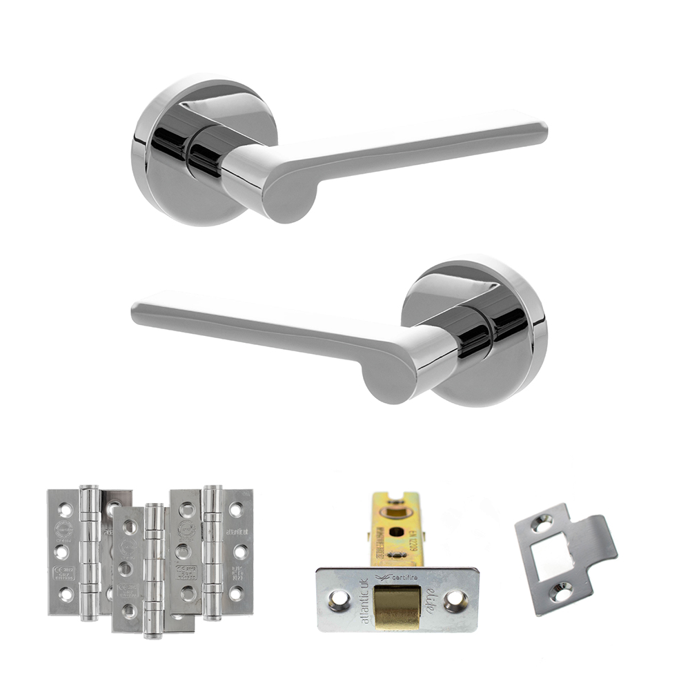 Senza Pari Darrio Door Handle Pack (Latch Set - 3