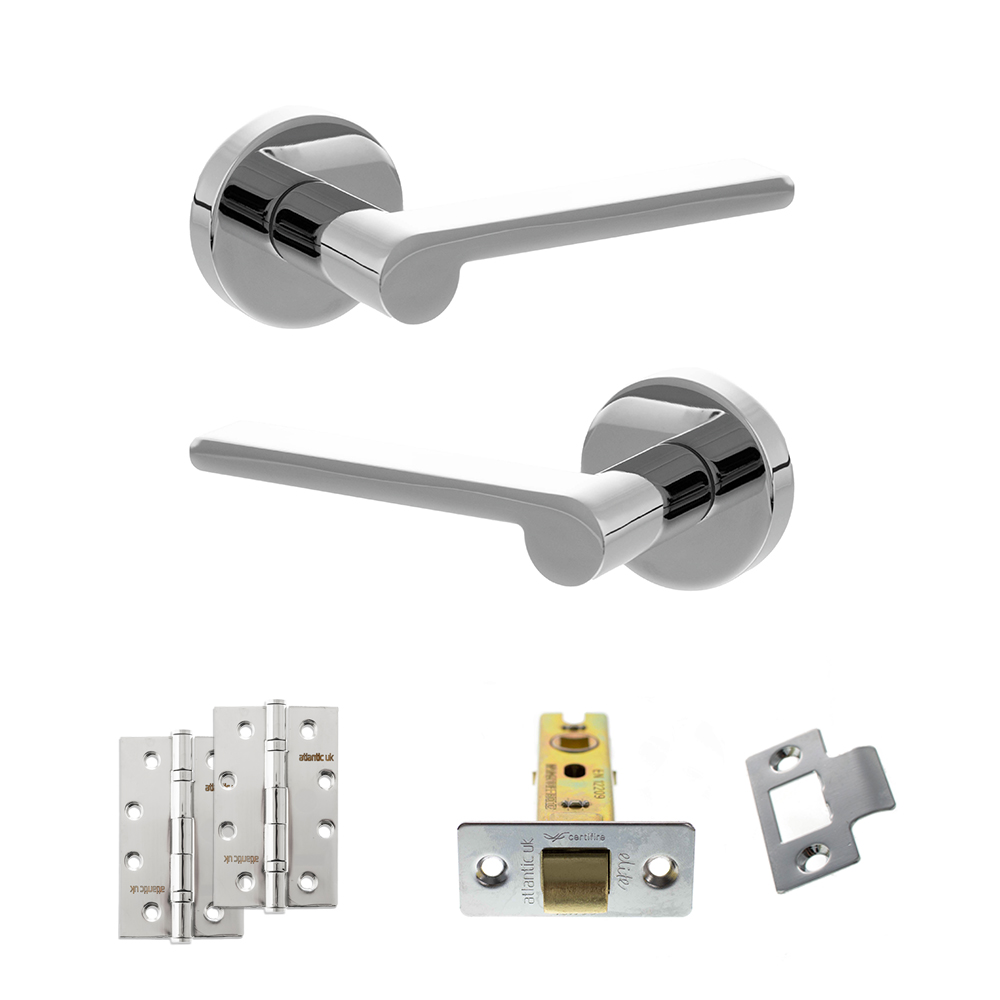 Senza Pari Darrio Door Handle Pack (Latch Set - 3