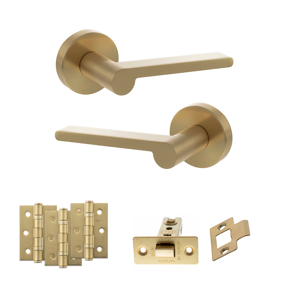 Senza Pari Darrio Door Handle Pack (Latch Set - 3