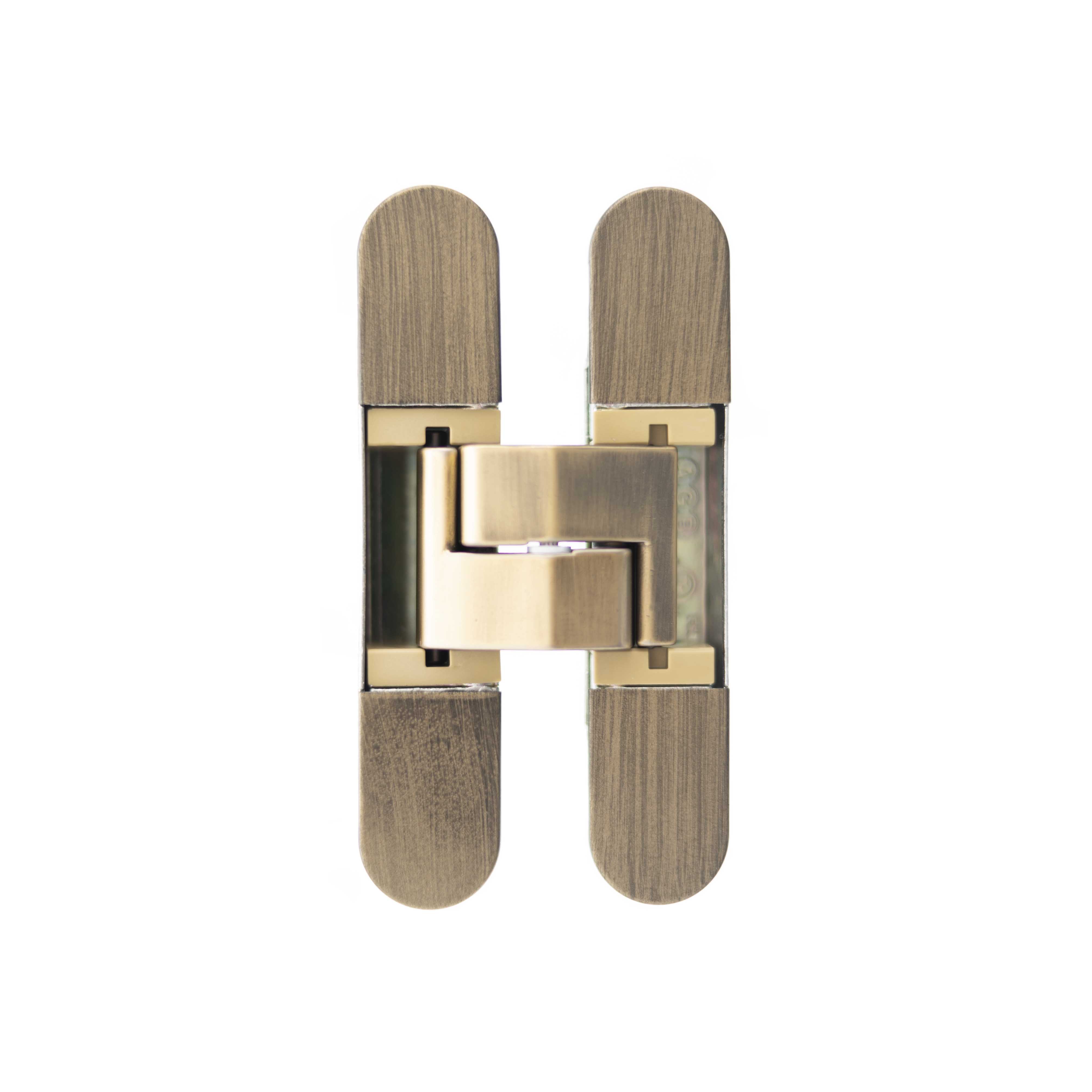 AGB Eclipse Adjustable Concealed Hinge - Matt Antique Brass