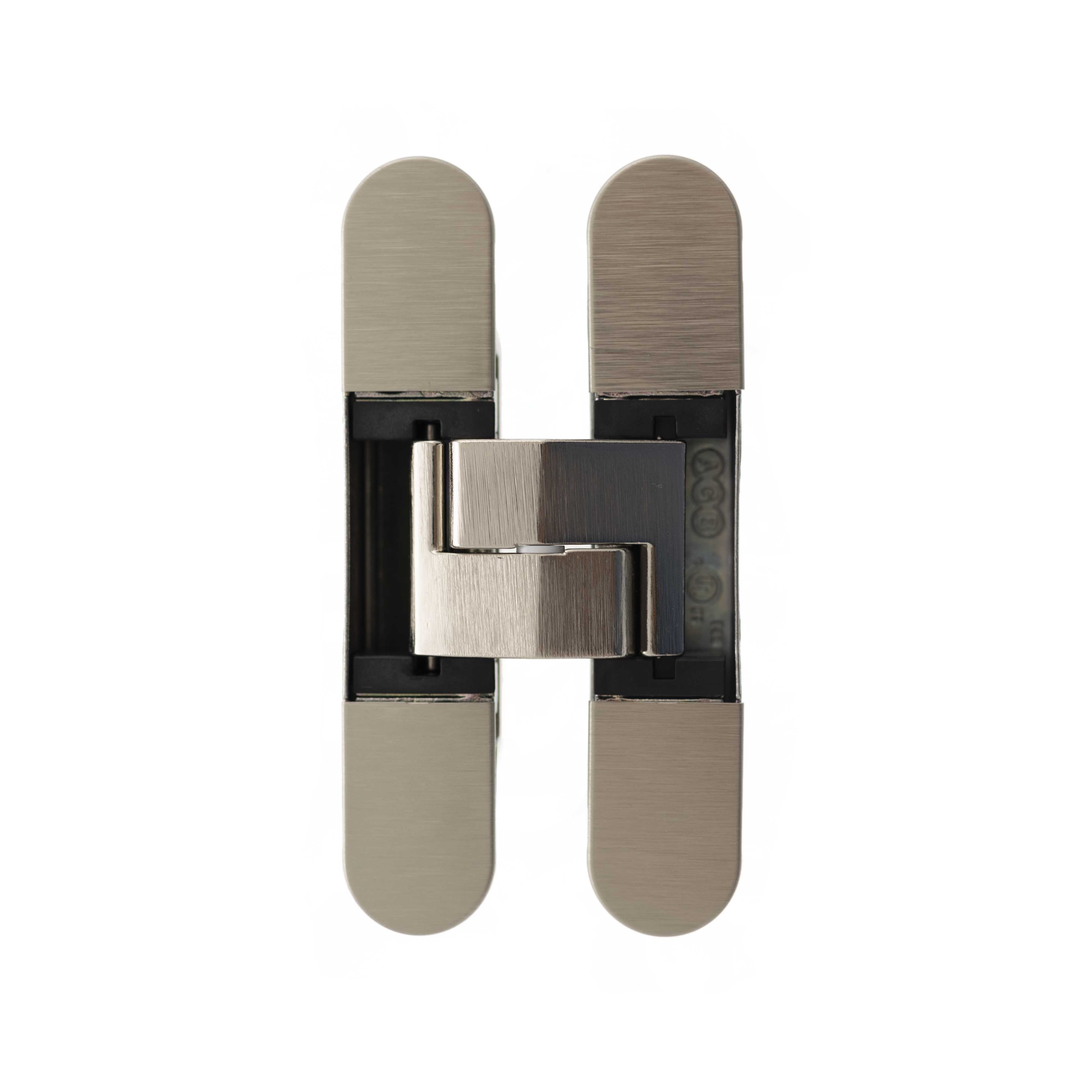 AGB Eclipse Adjustable Concealed Hinge - Satin Nickel