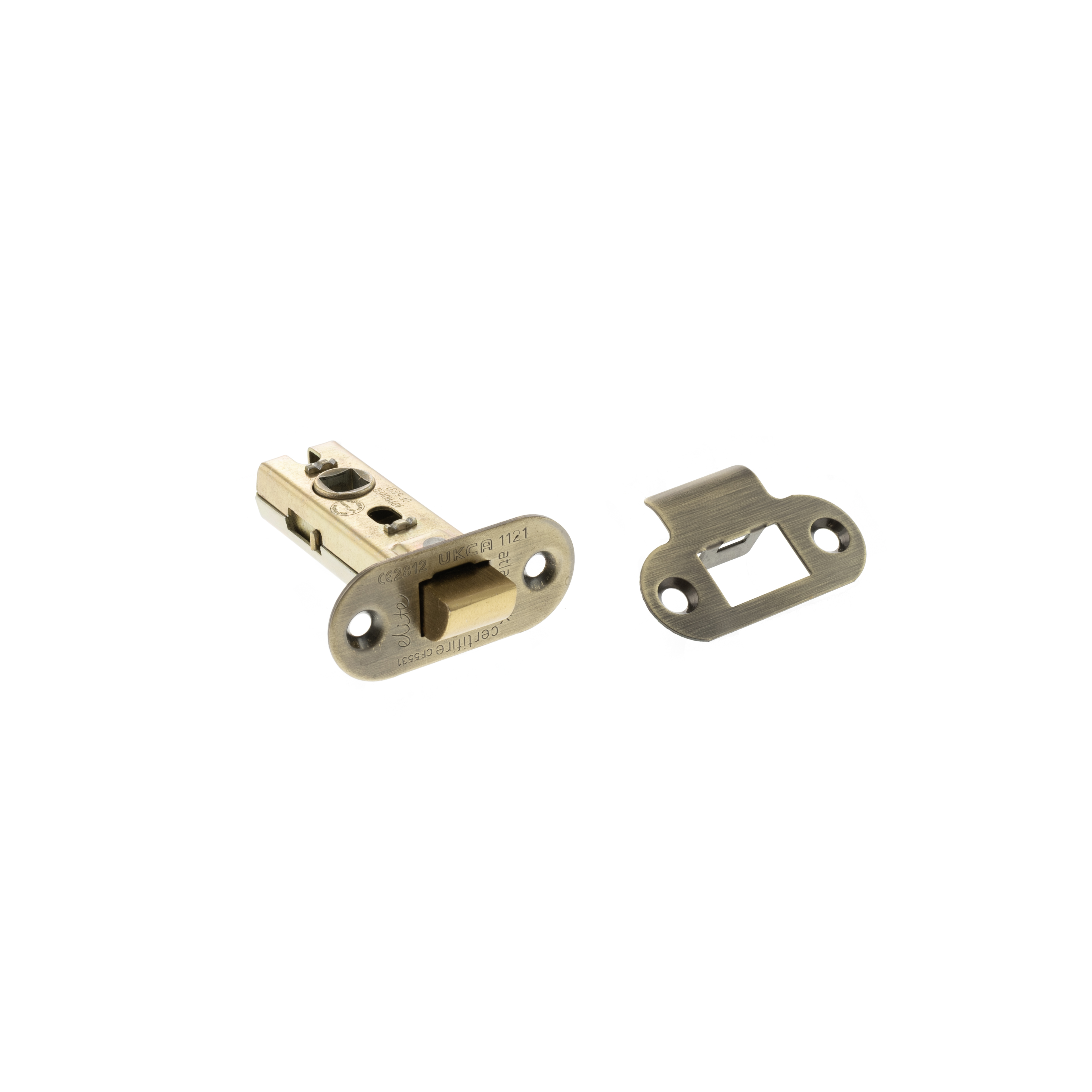 Atlantic Fire-Rated CE Marked Bolt Through Tubular Radius Latch 2.5