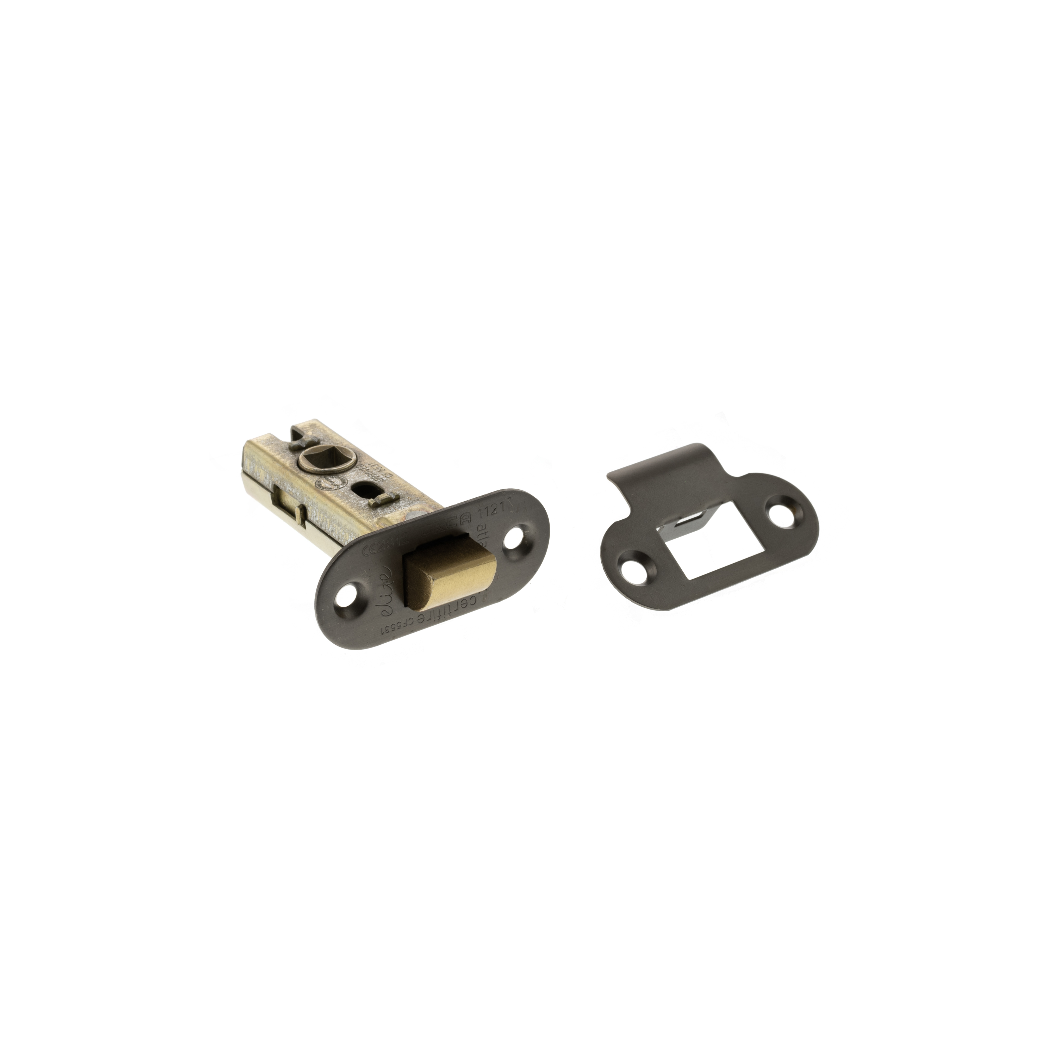 Atlantic Fire-Rated CE Marked Bolt Through Tubular Radius Latch 2.5