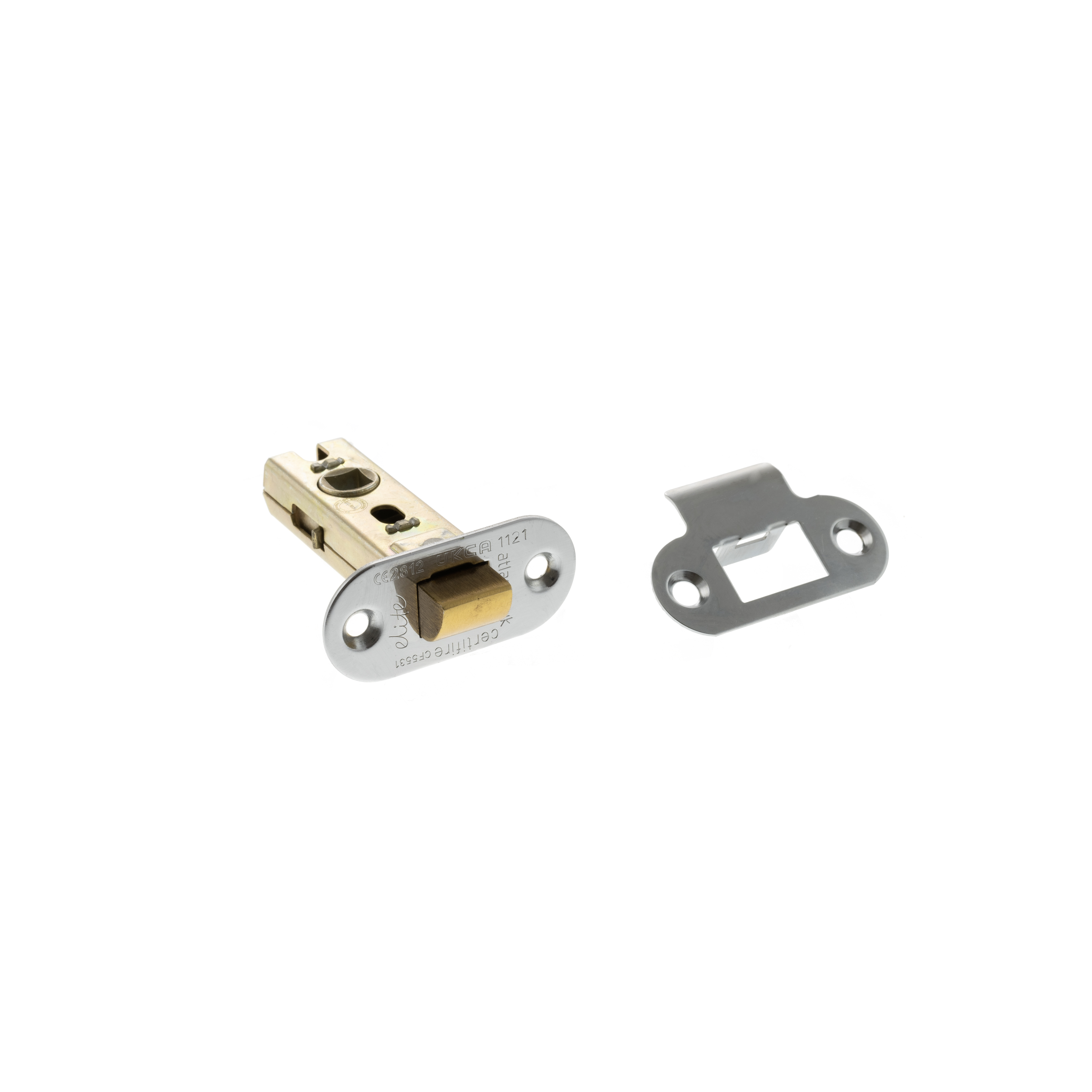 Atlantic Fire-Rated CE Marked Bolt Through Tubular Radius Latch 2.5