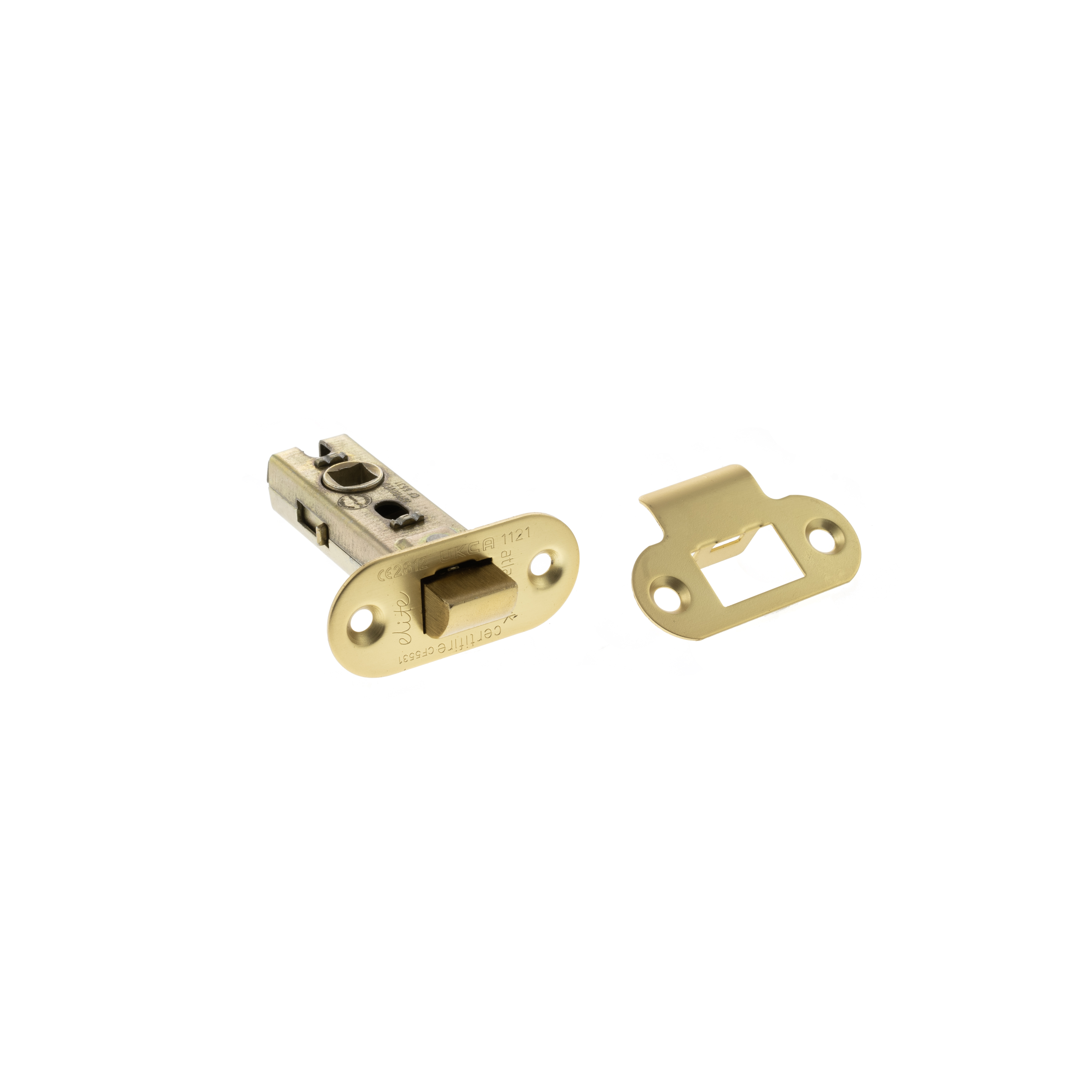 Atlantic Fire-Rated CE Marked Bolt Through Tubular Radius Latch 2.5