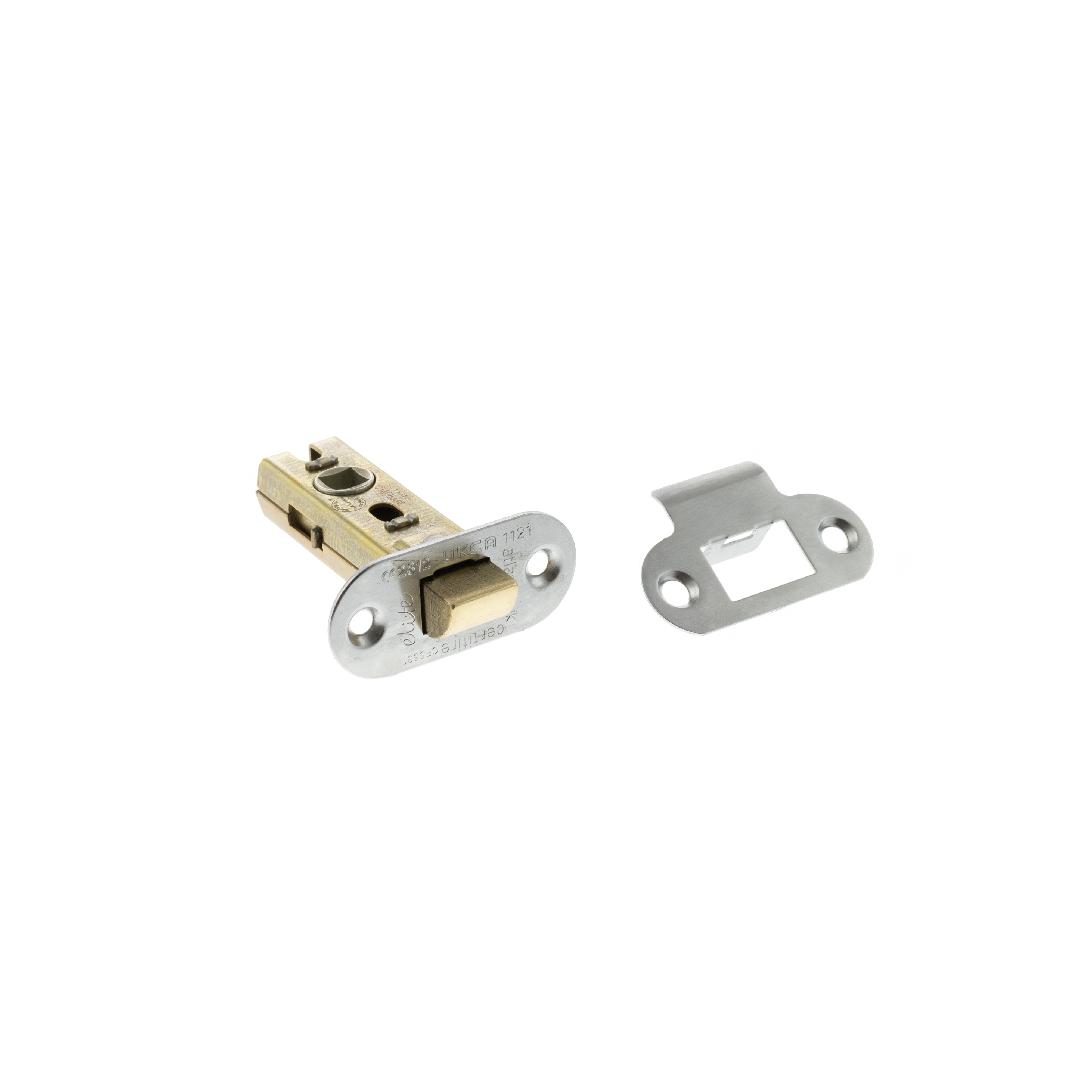 Atlantic Fire-Rated CE Marked Bolt Through Tubular Radius Latch 2.5