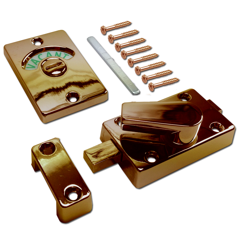 ASEC Toilet Indicator Bolt - Polished Brass