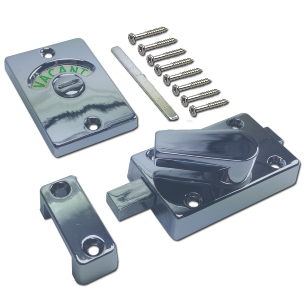 ASEC Toilet Indicator Bolt - Satin Nickel