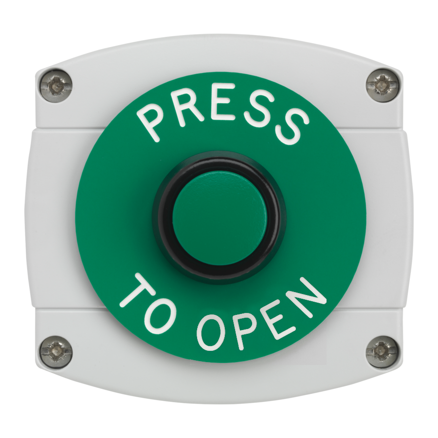 ASEC Surface Mounted Button - `Press To Open`