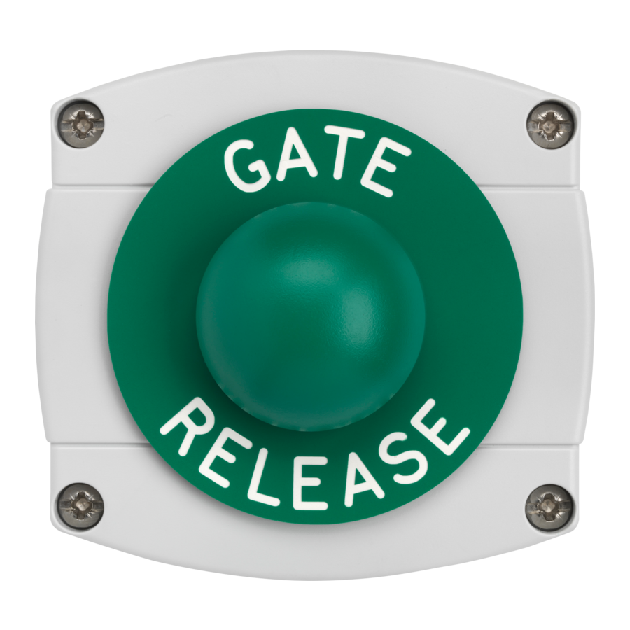 ASEC Surface Mounted Dome Button - `Gate Release`