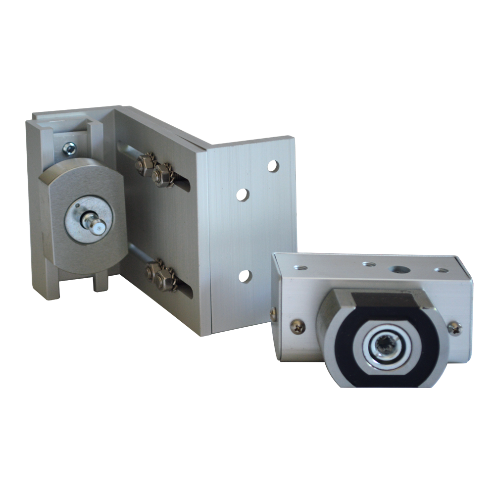 ASEC Micro Power Lock With Z&L Bracket - Open In - Satin Anodised Aluminium