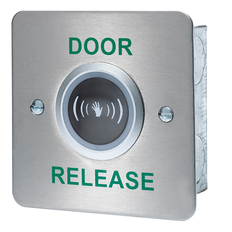 ASEC Infra-Red No Touch Exit Button DRB-IR - Flush
