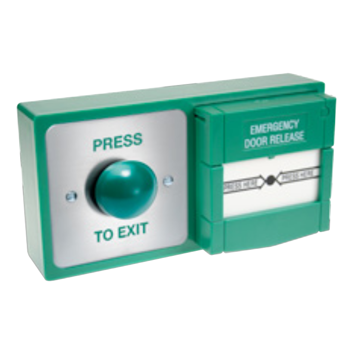 ASEC Combined Exit Button and Call Point - DBB-22-04-G