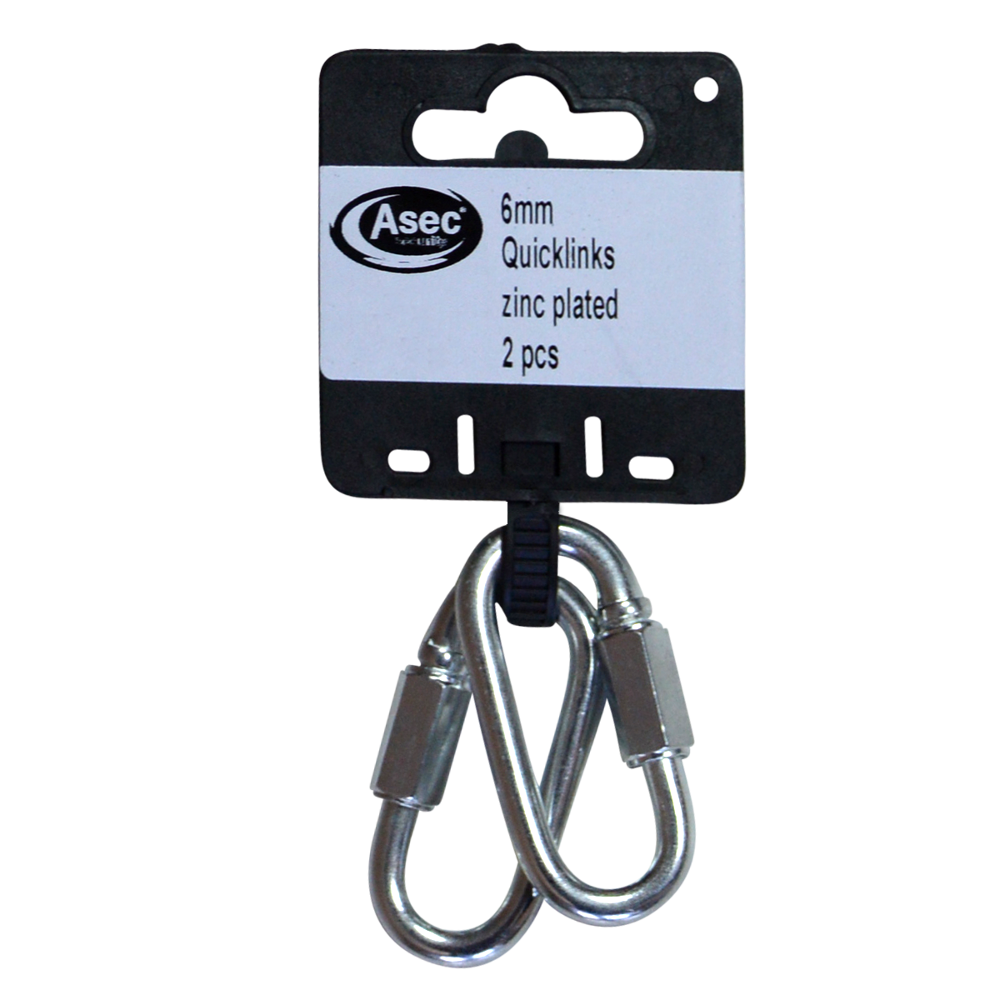 ASEC Steel Quick Links - 6mm