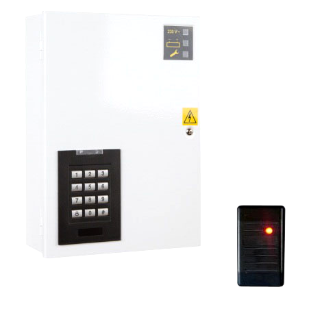 ASEC Access Kit With Integrated Keypad & Proximity Reader - 13.8V DC regulated output (1 Amp)