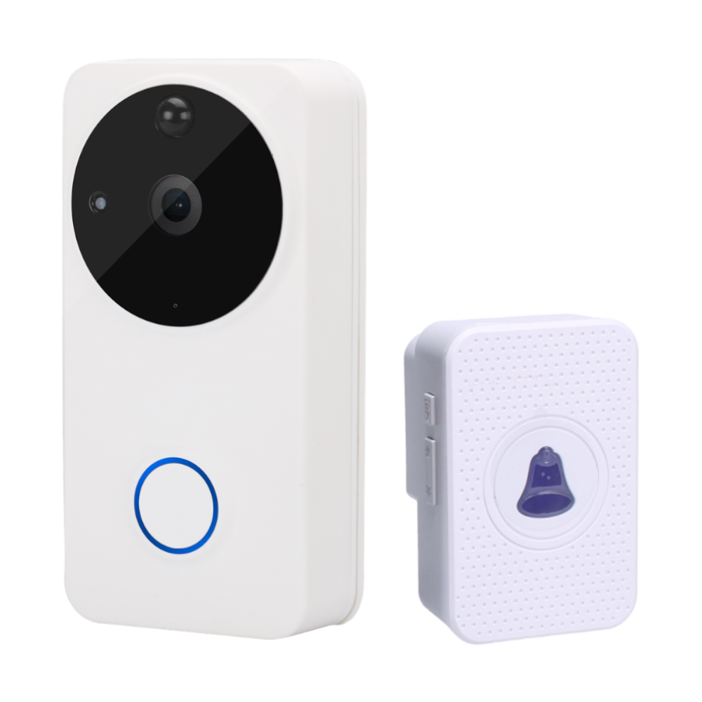ASEC Smart Video Doorbell - White