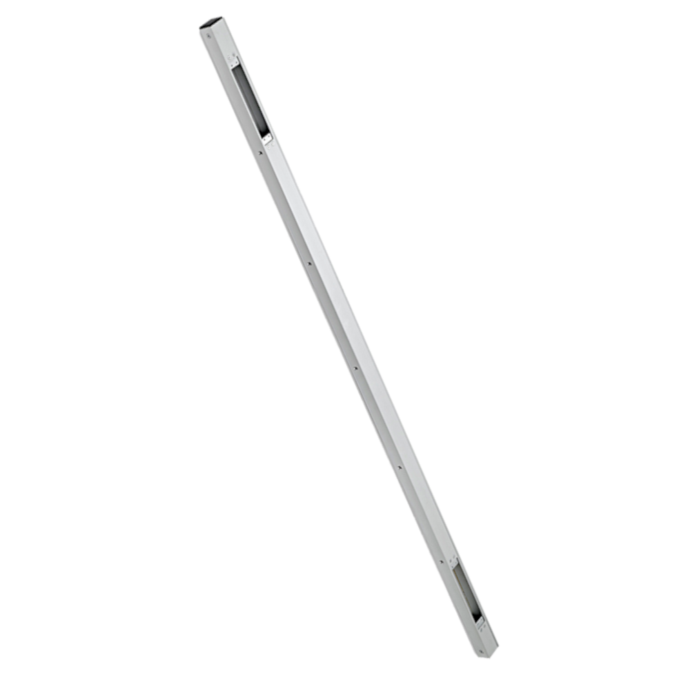 ASEC Slimline Vertical Transom Housing With Two Cut Outs - 2 metres - Aluminium