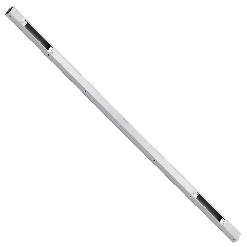 ASEC Standard Aluminium Transom Housing Vertical Fitting - 2 Metre With 2 Cut Outs