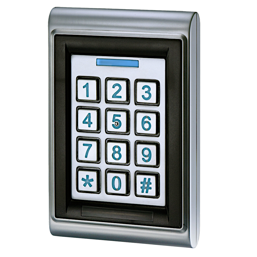 ASEC Bluetooth Proximity Keypad - Silver