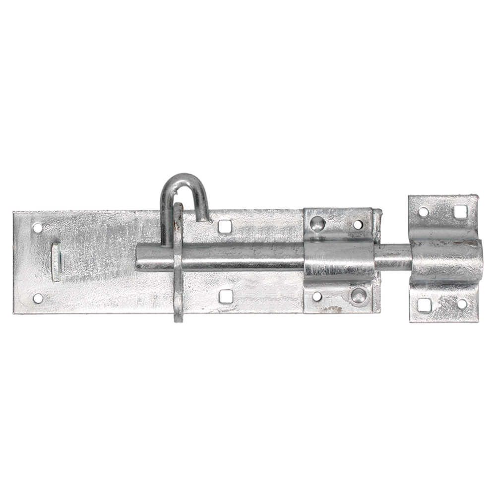 ASEC Brenton 1A Pattern Heavy Duty Padbolt - Galvanised - 200mm