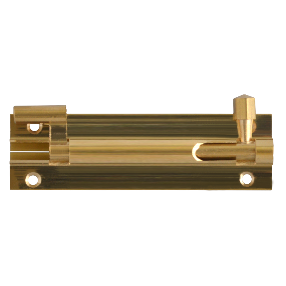 ASEC Brass Necked Barrel Bolt - 76mm Visi