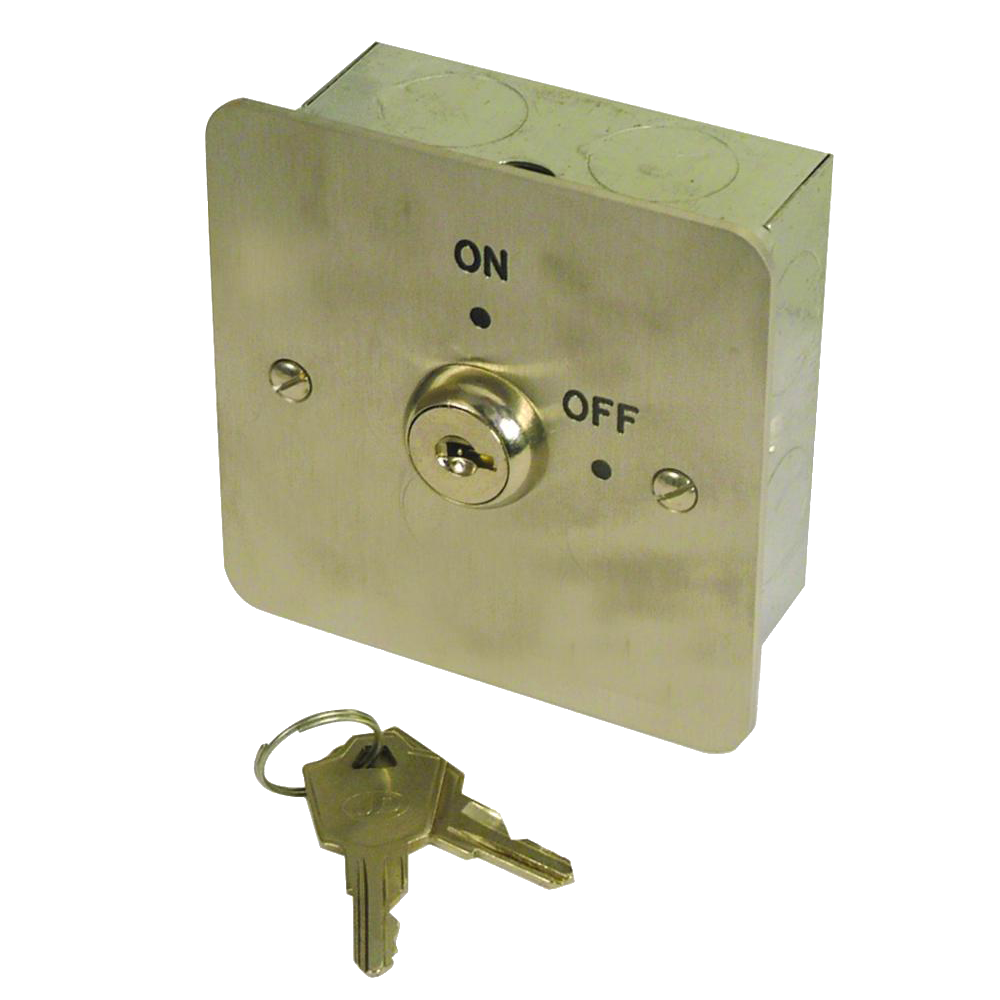 ASEC On/Off Key Switch - 1 Gang