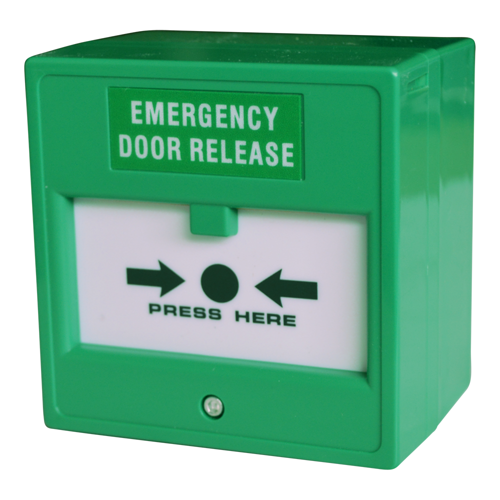 ASEC Call Point - Green Double Pole - Resettable