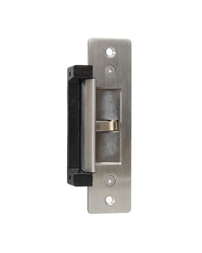 ANSI Monitored electric strike, 12/24vdc selectable, fail safe/ secure selectable, includes short and long face plates