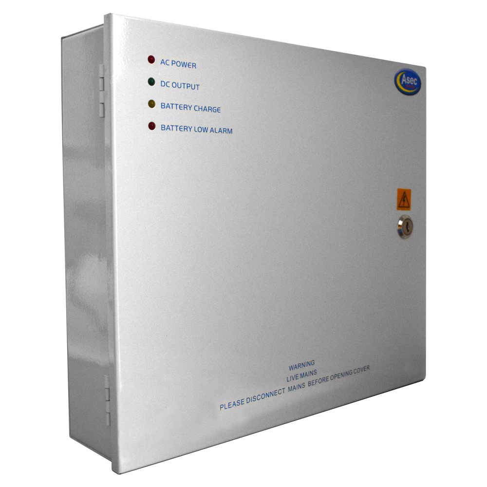 ASEC Boxed Power Supply - 12VDC 5 Amp - Large