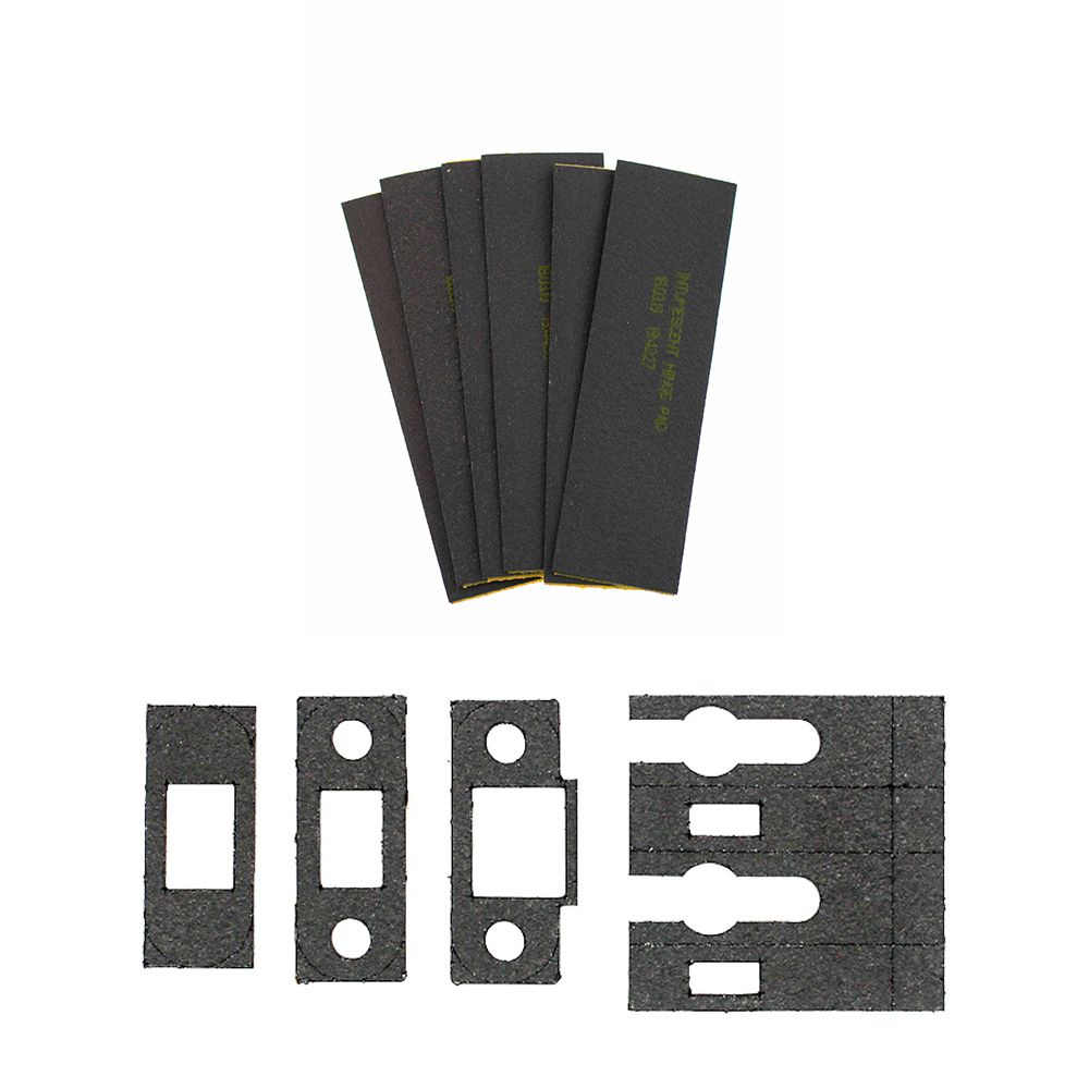 Atlantic Latch & 4" x 3" Hinge Pads Intumescent kit FD60