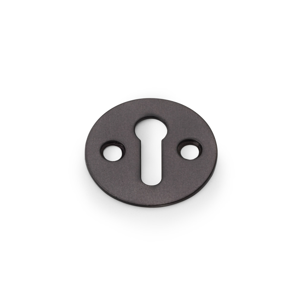 Alexander & Wilks Victorian Standard Profile Escutcheon - Dark Bronze