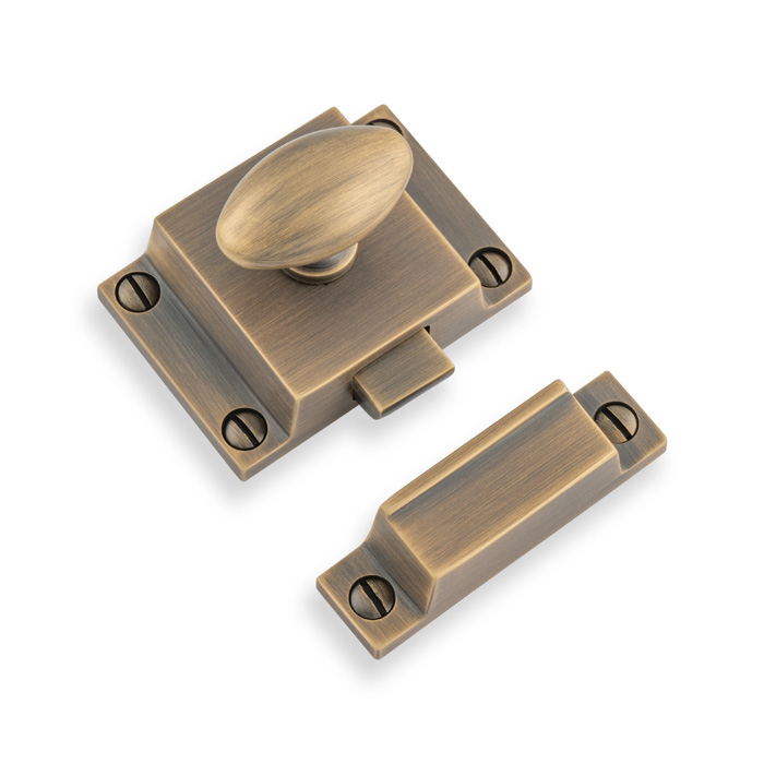 Cupboard Latch-Antique Brass