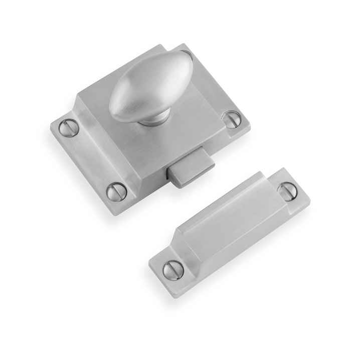 Cupboard Latch-Satin Chrome