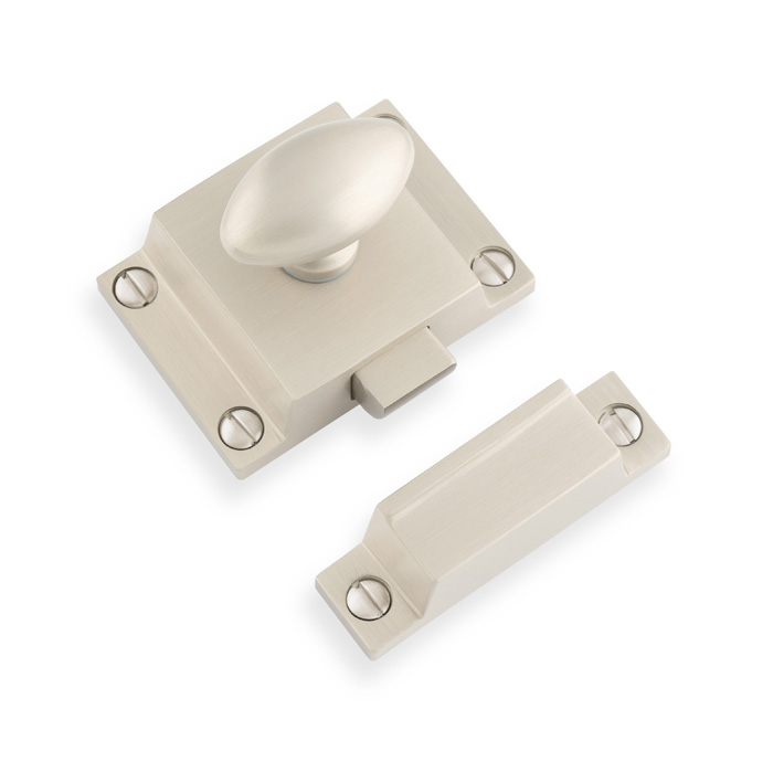 Cupboard Latch-Satin Nickel