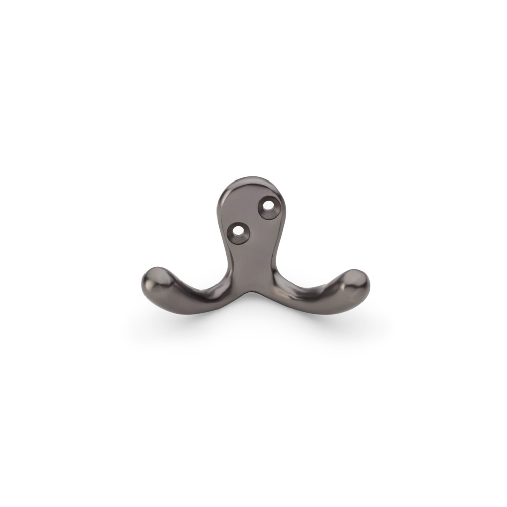 Alexander & Wilks Victorian Double Robe Hook - Dark Bronze