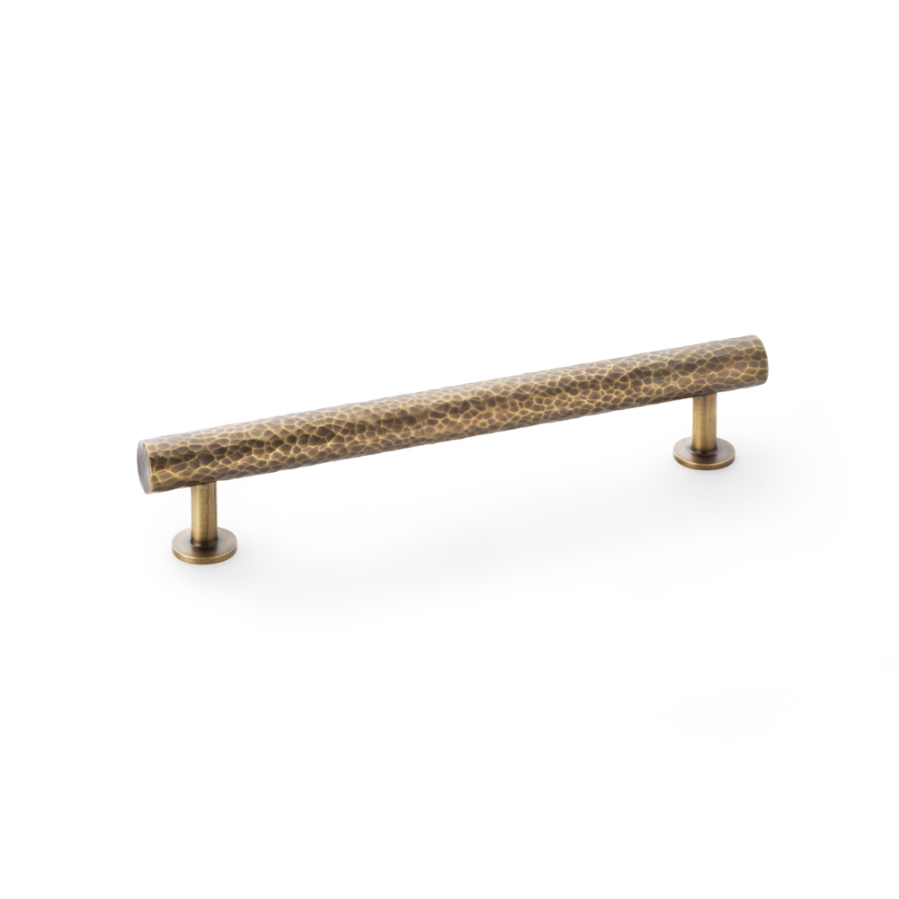 Alexander & Wilks Leila Hammered Cabinet Pull - Antique Brass