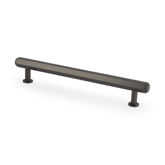 Vesper Hex T-Bar Cabinet Pull-Dark Bronze-160mm C/C