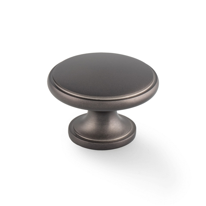 Cambridge Round Cupboard Knob - Dark Bronze