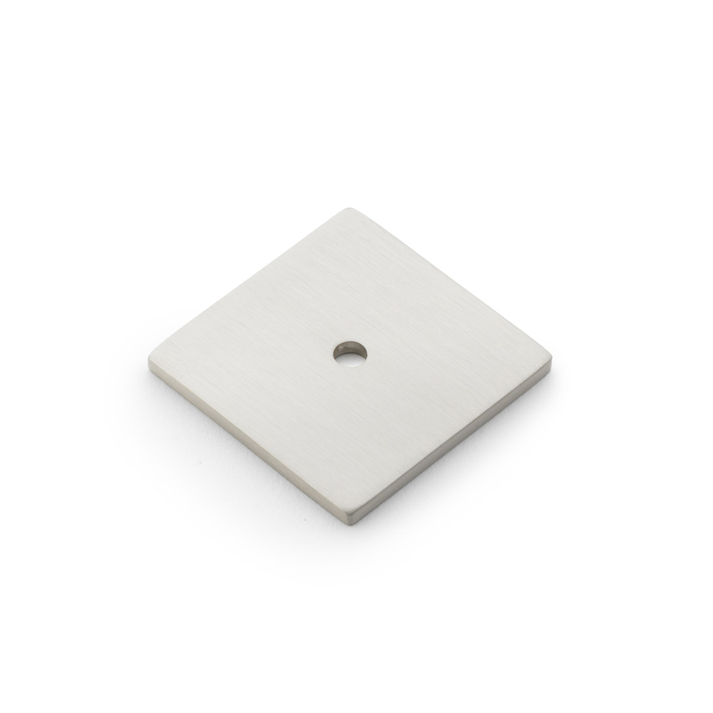 Alexander & Wilks Quantock Square Backplate - Satin Nickel