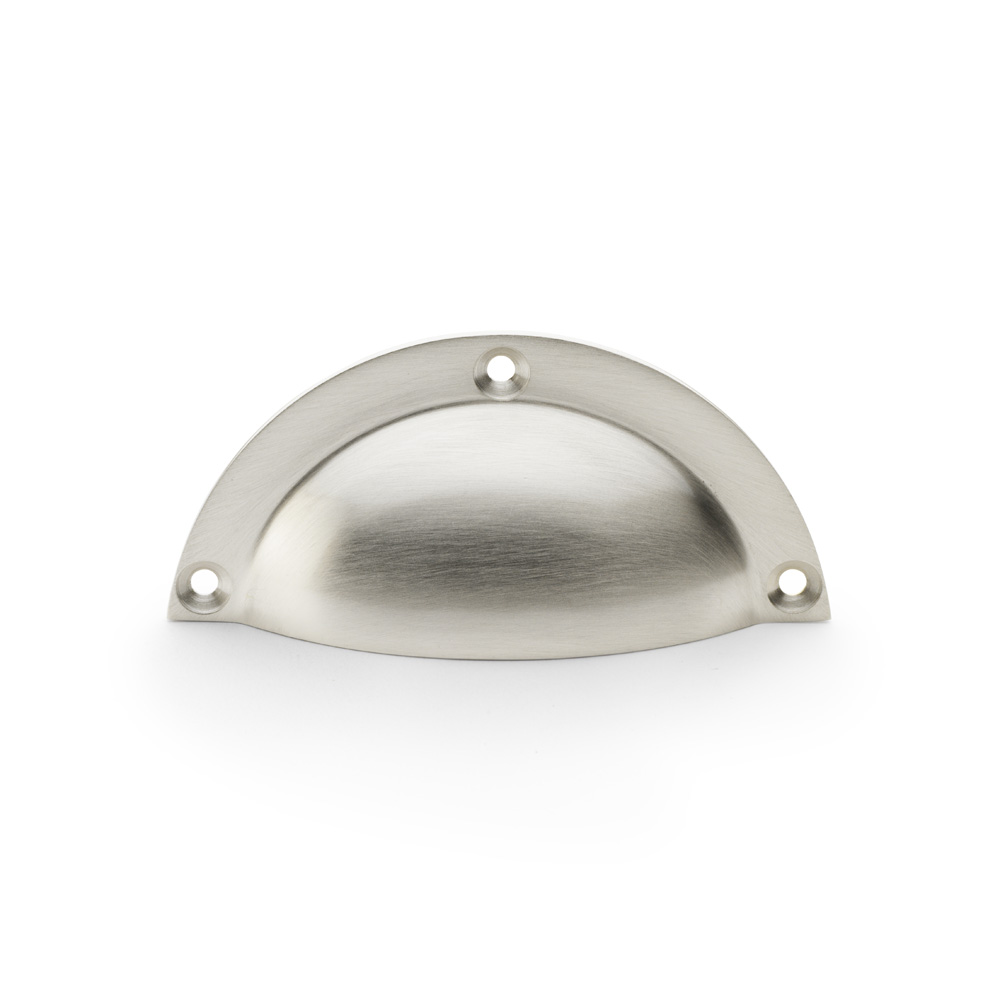 Alexander & Wilks Raoul Cup Handle - Satin Nickel