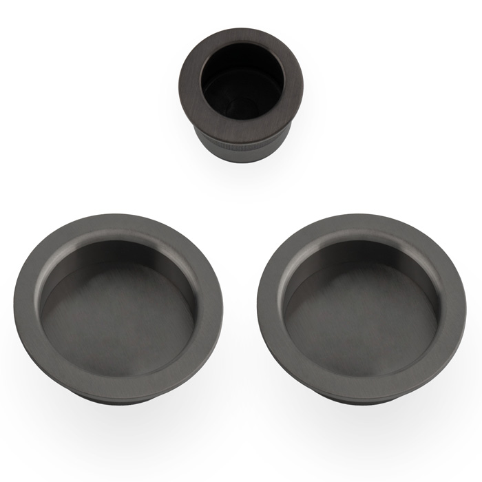 Sliding door pull kit-Dark Bronze PVD