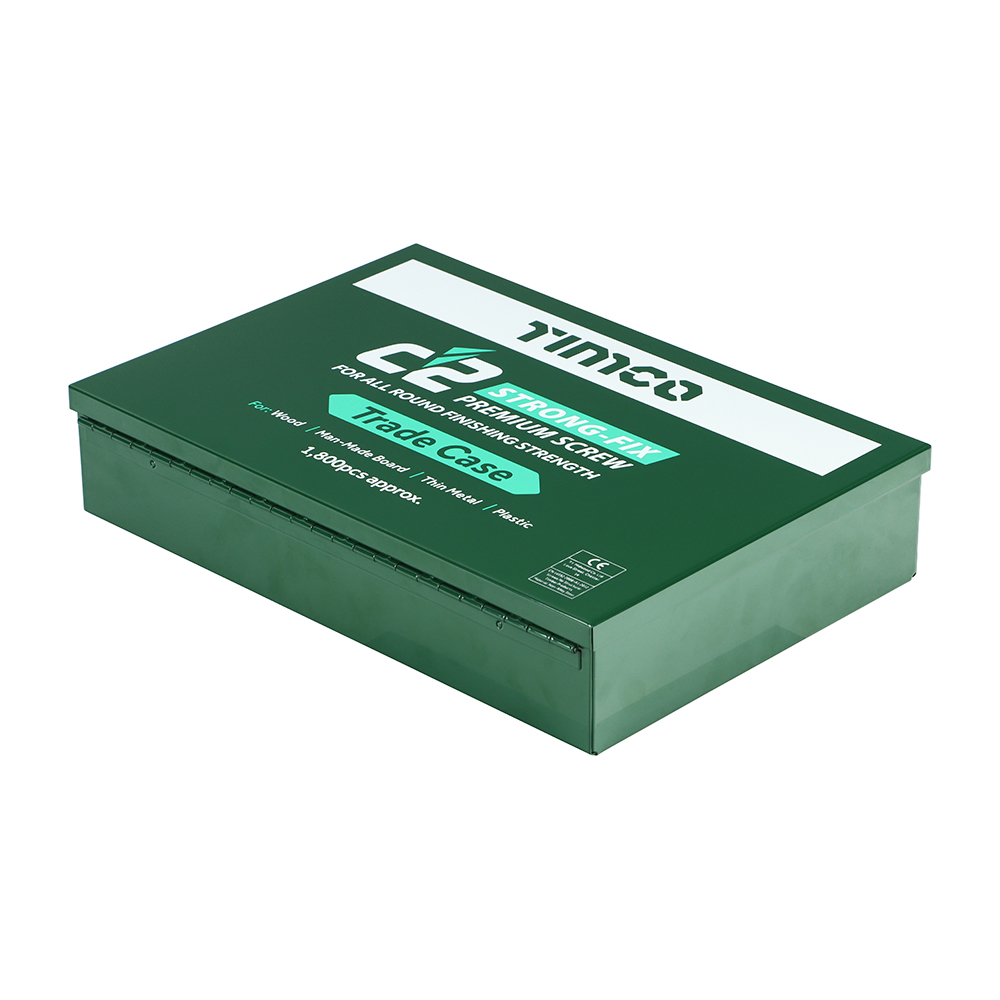 C2 Strong-Fix Trade Case - PZ - Double Countersunk - Yellow - Assorted Sizes