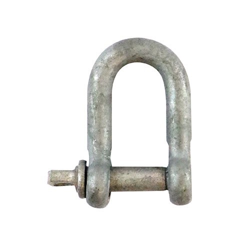 DEE SHACKLE GALV 6mm