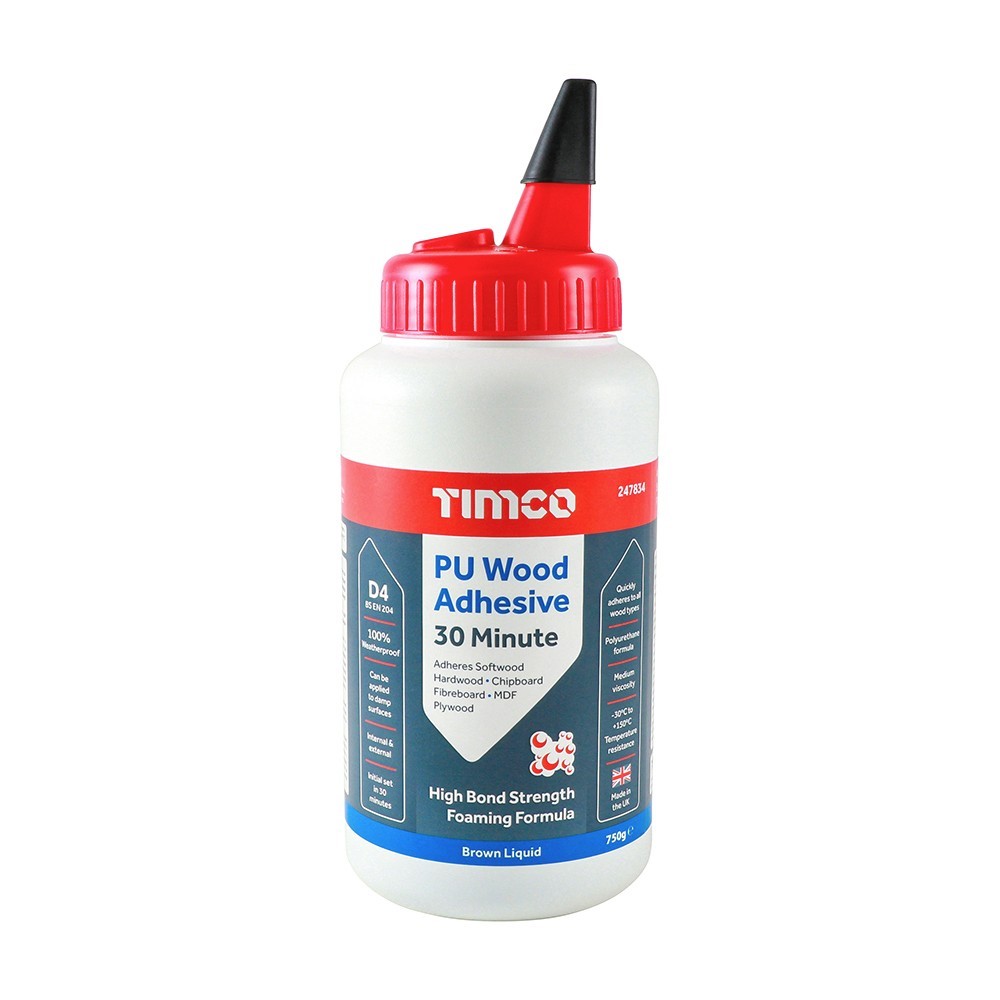 30 MINUTE PU WOOD ADHESIVE LIQUID 750gm