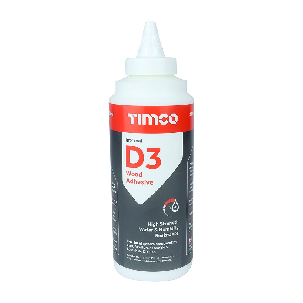 502 WOOD ADHESIVE 500ml (D3)