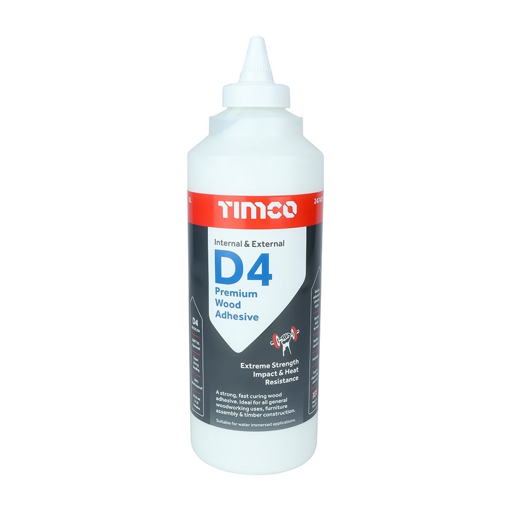 D4 PREMIUM WOOD ADHESIVE 1 LITRE